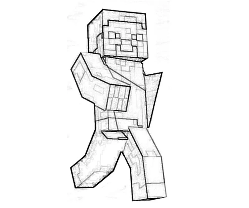 Minecraft Coloring Pages 52