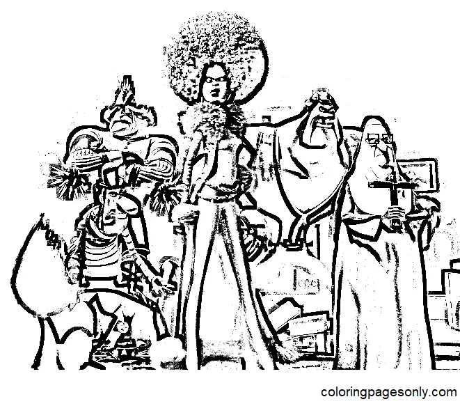 Minions The Rise Of Gru Coloring Pages 13