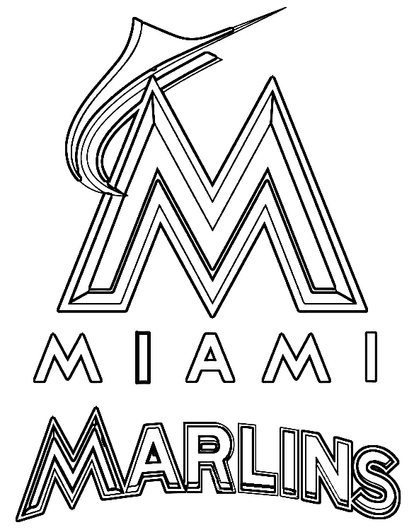 MLB Ausmalbilder 22