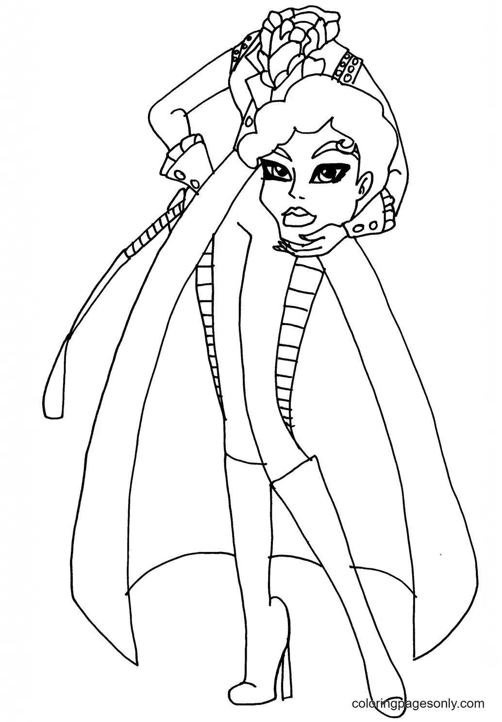 Monster High Coloring Pages 89