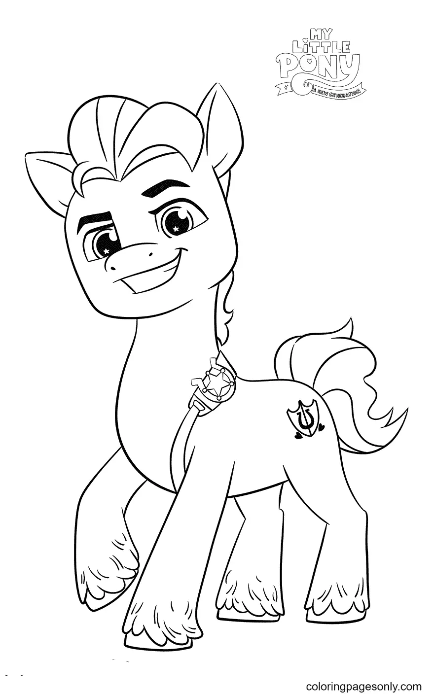 My Little Pony A New Generation Coloring Pages 19
