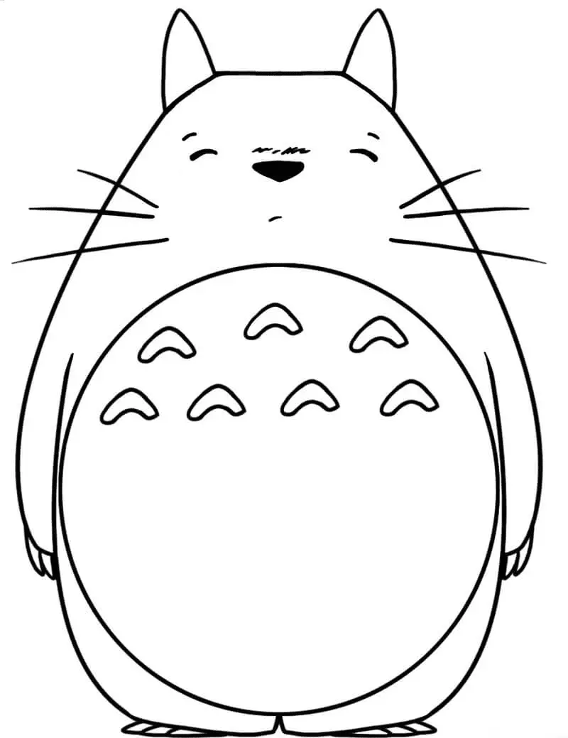 My Neighbor Totoro Coloring Pages 32