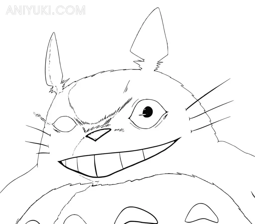 My Neighbor Totoro Coloring Pages 47