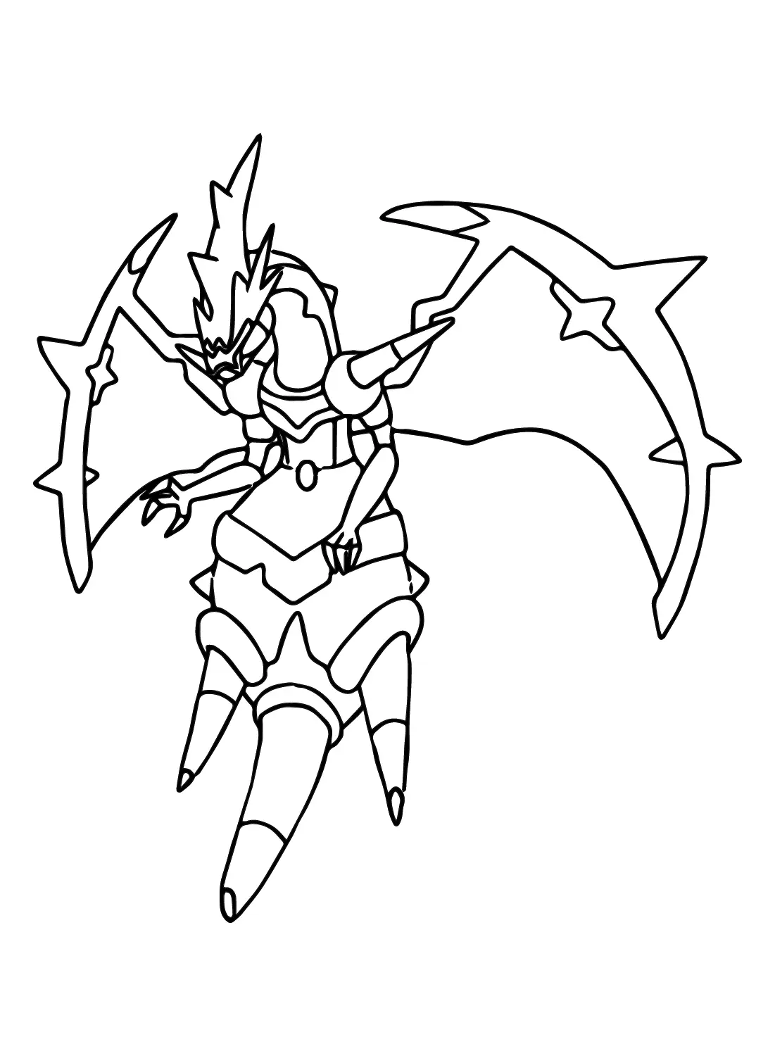 Naganadel Para Colorear 10