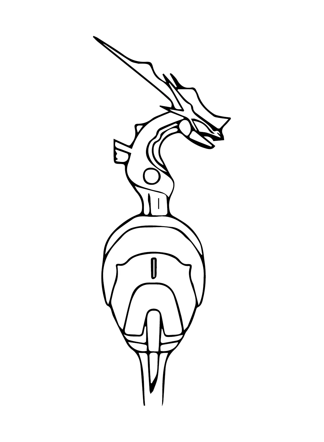 Naganadel Para Colorear 13