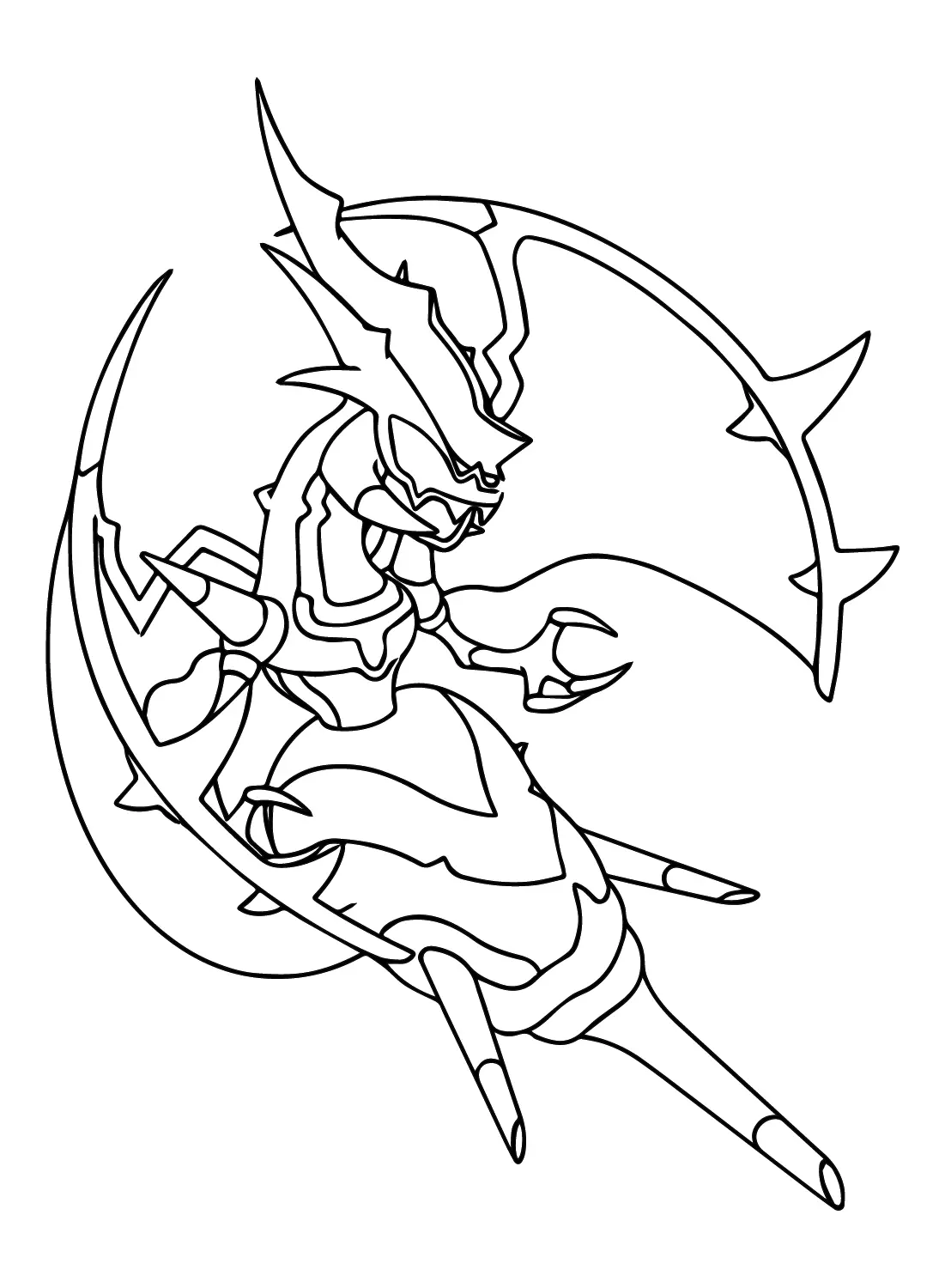Naganadel Para Colorear 17
