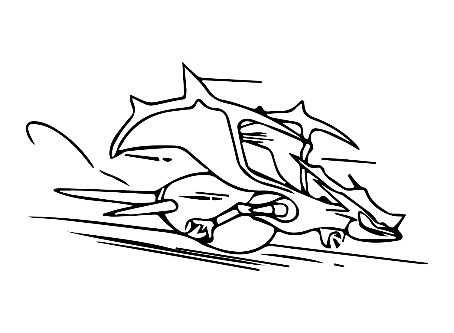 Naganadel Para Colorear 6