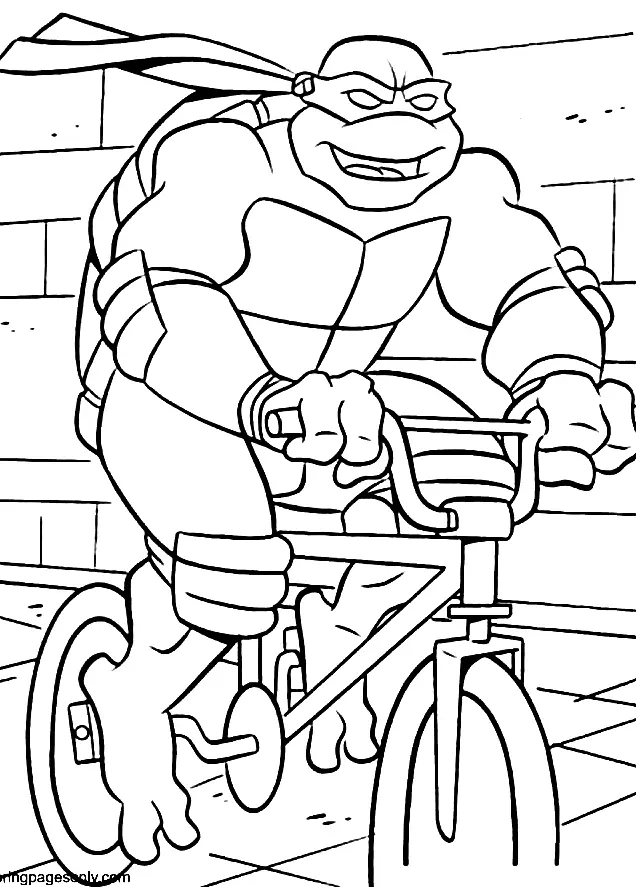 Ninja Turtles Ausmalbilder 28
