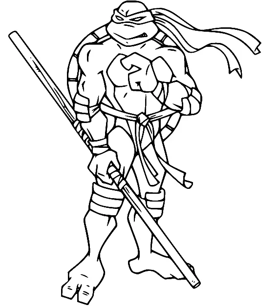 Ninja Turtles Ausmalbilder 56