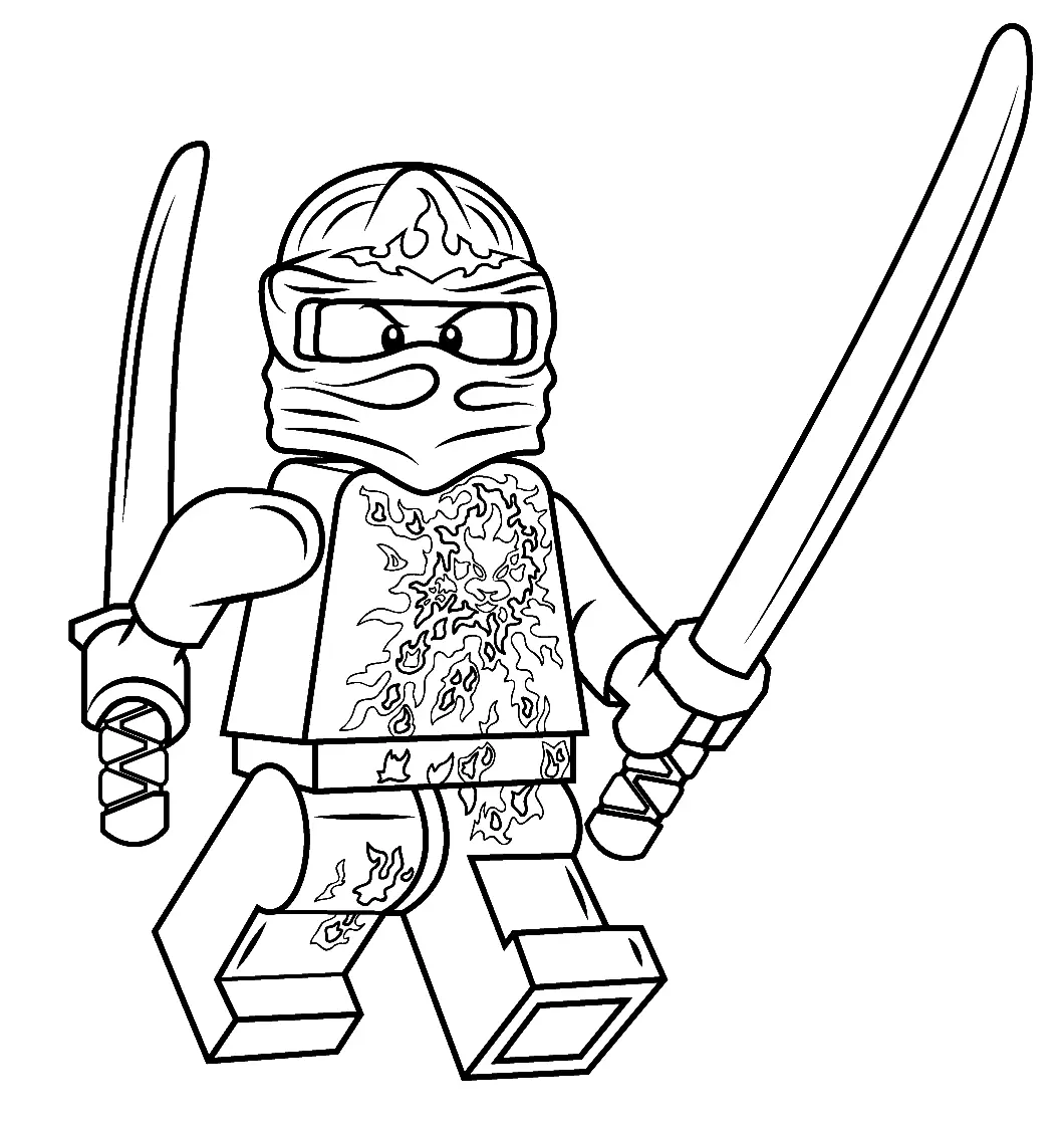 Ninjago Para Colorear 18