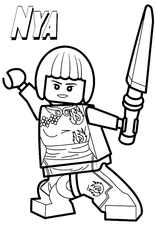 Ninjago Para Colorear 2