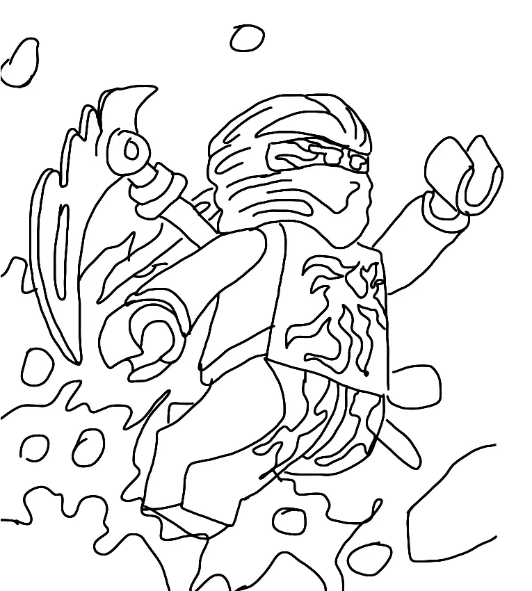 Ninjago Para Colorear 30