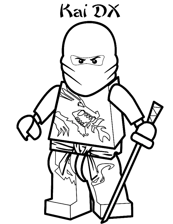 Ninjago Para Colorear 36