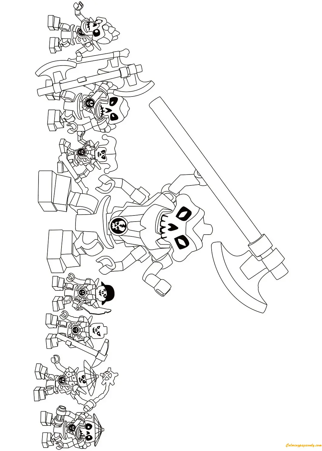 Ninjago Para Colorear 66
