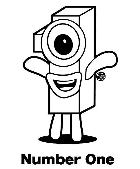 Desenhos de Numberblocks Para Colorir 16