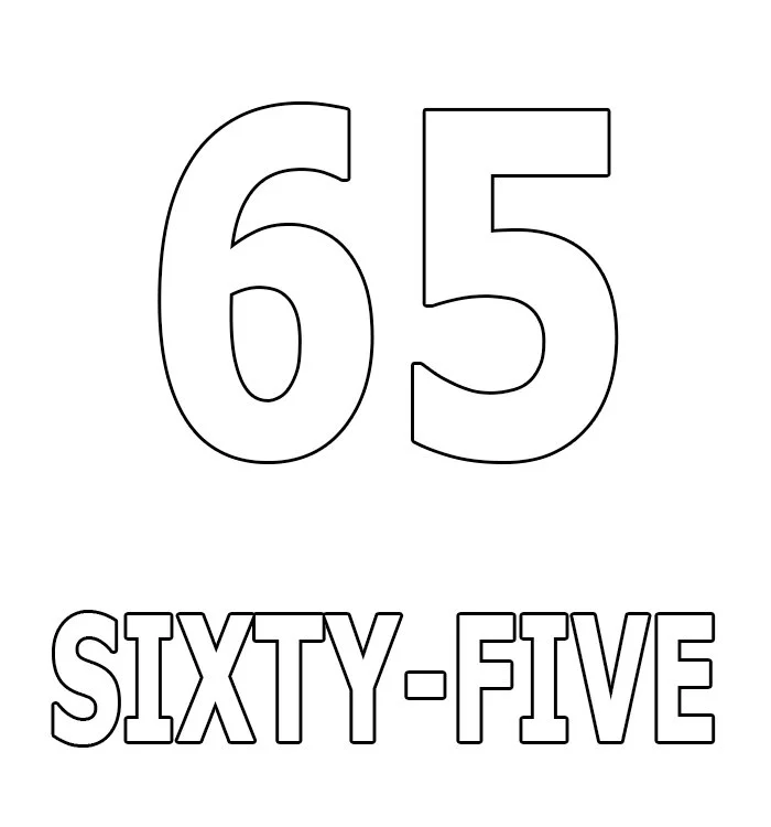 Numbers Coloring Pages 12