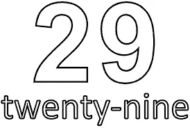 Numbers Coloring Pages 14