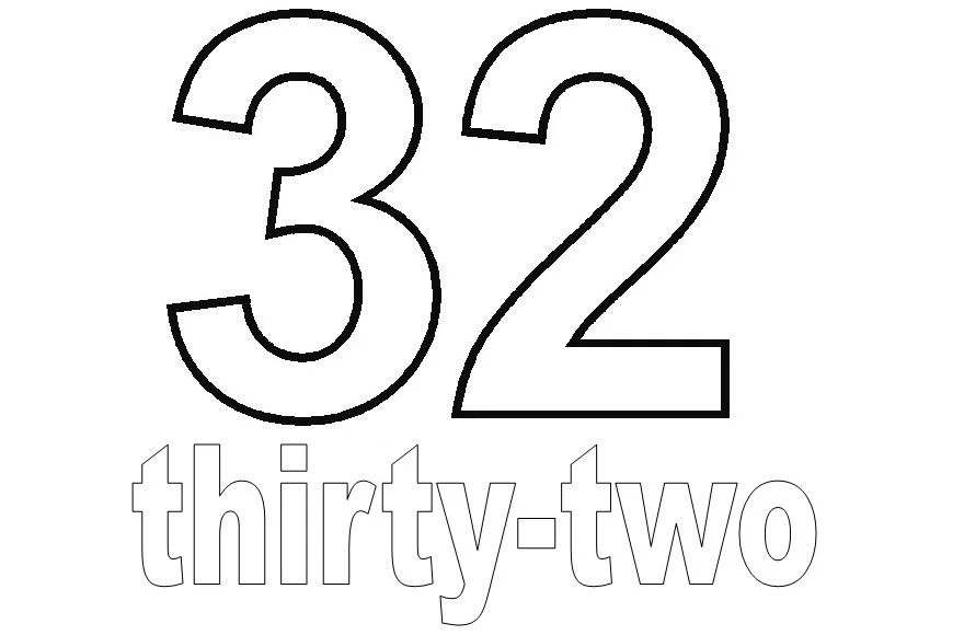 Numbers Coloring Pages 33