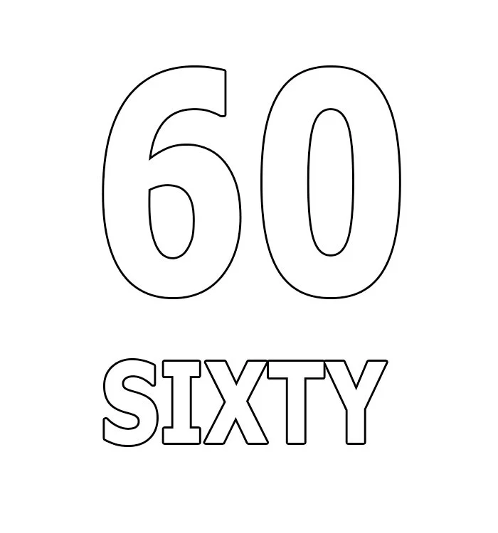 Numbers Coloring Pages 4