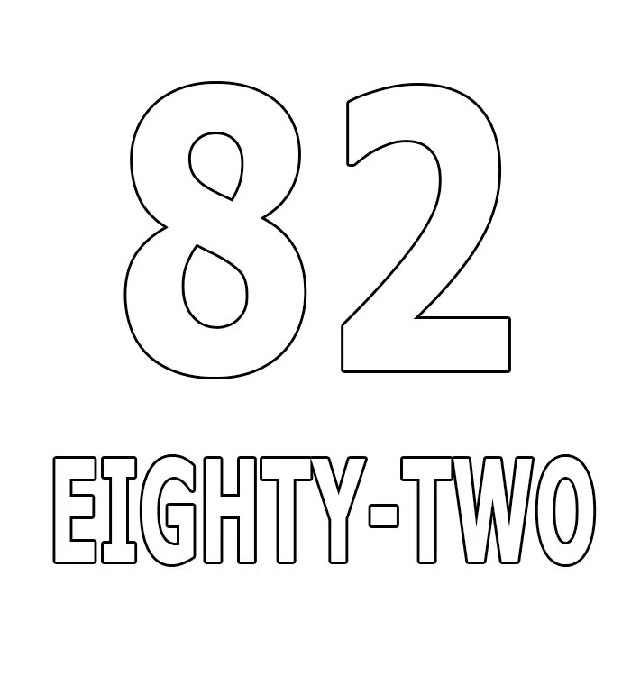 Numbers Coloring Pages 98