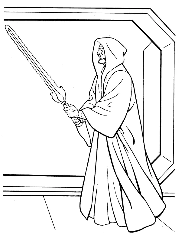 Obi Wan Kenobi Coloring Pages 3