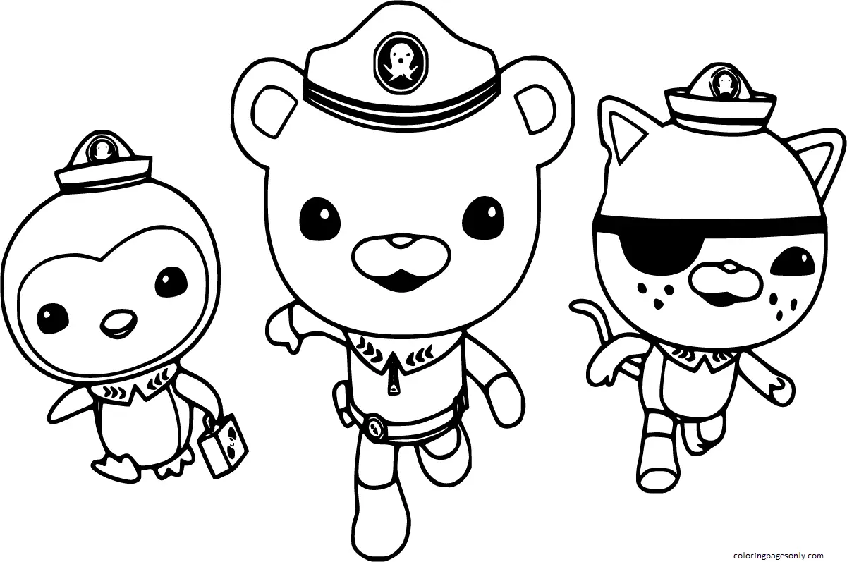 Octonauts Ausmalbilder 13