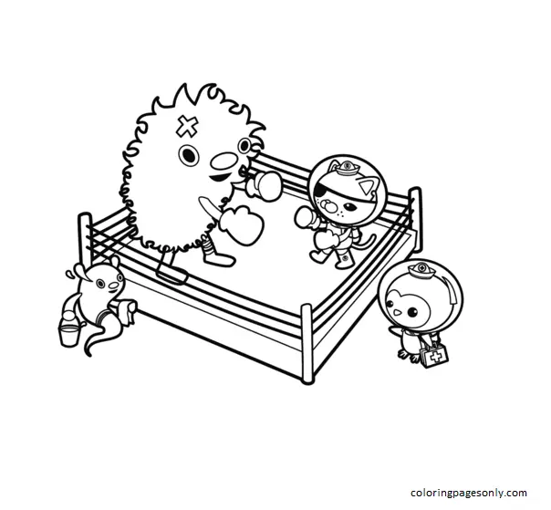 Octonauts Ausmalbilder 54
