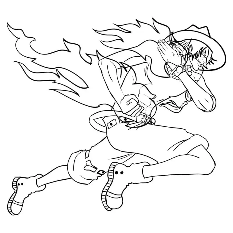 Desenhos de Personagens One Piece Para Colorir 10