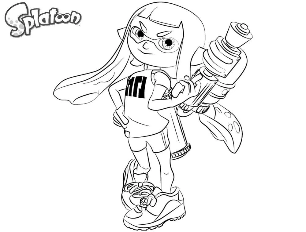 Paintball Coloring Pages 15