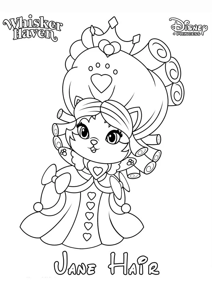 Palace Pets Coloring Pages 9