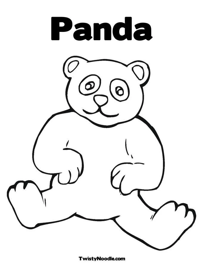 Panda Coloring Pages 15