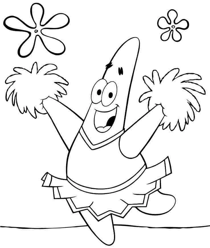 Patricio Estrella Para Colorear 9