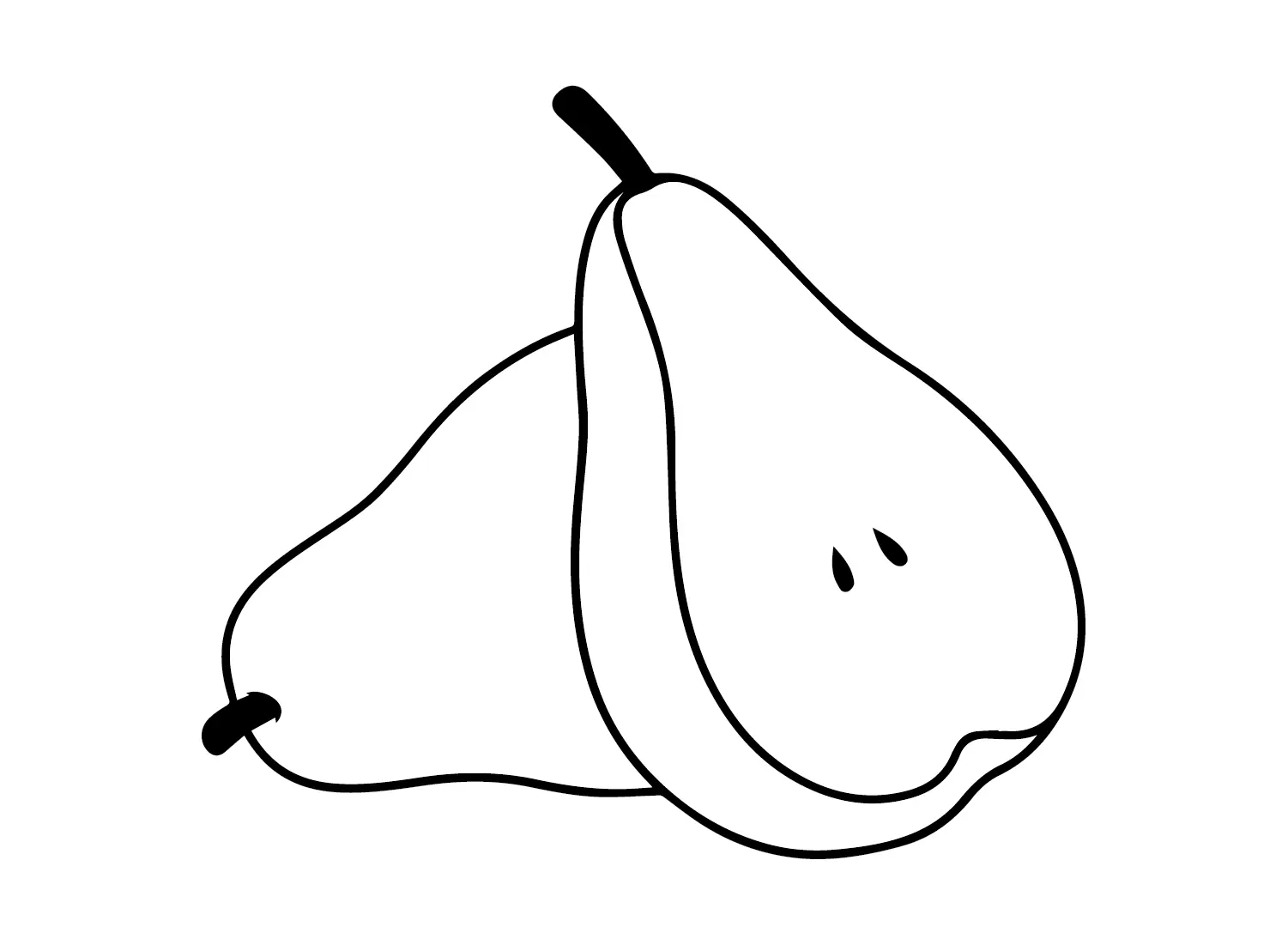 Birnen Ausmalbilder 18