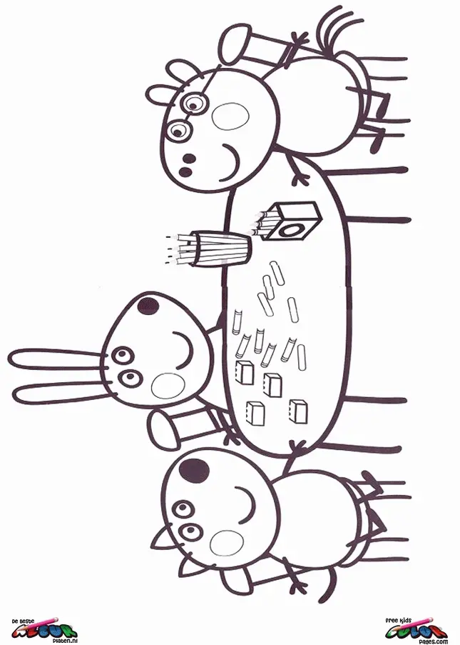 Peppa Pig Para Colorear 36