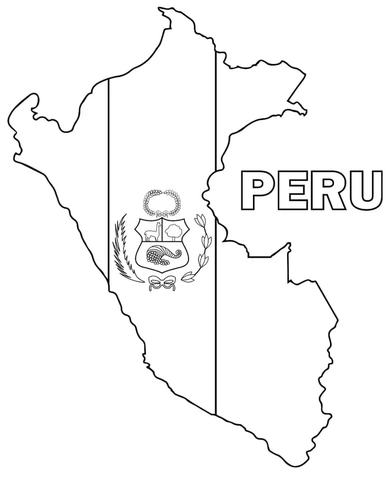 Peru Ausmalbilder 10