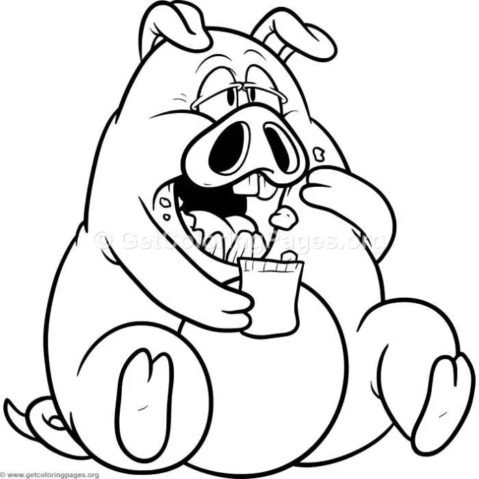 Pig Coloring Pages 5