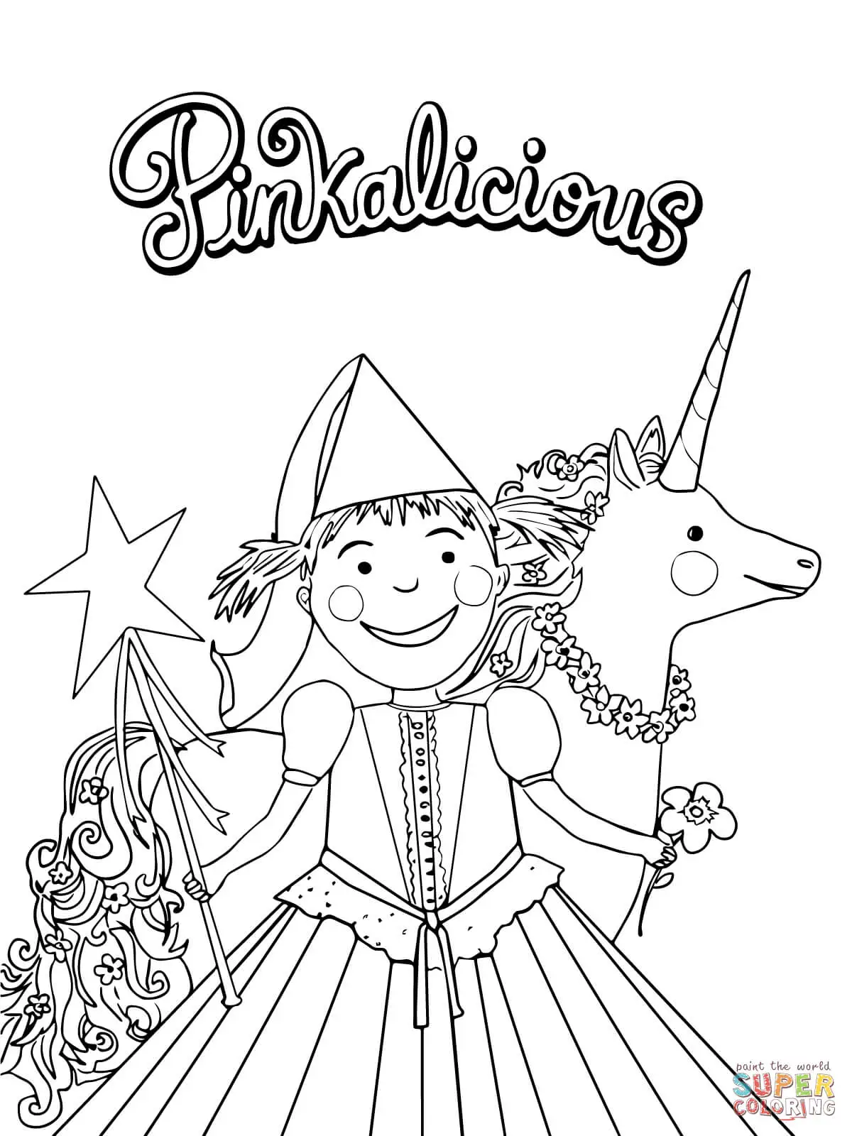 Pinkalicious Ausmalbilder 4