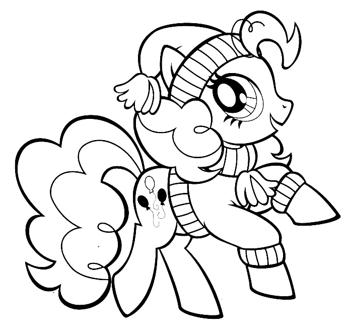 Desenhos de Pinkie Pie Para Colorir 40
