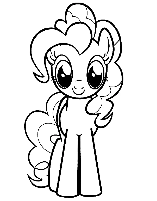 Desenhos de Pinkie Pie Para Colorir 8