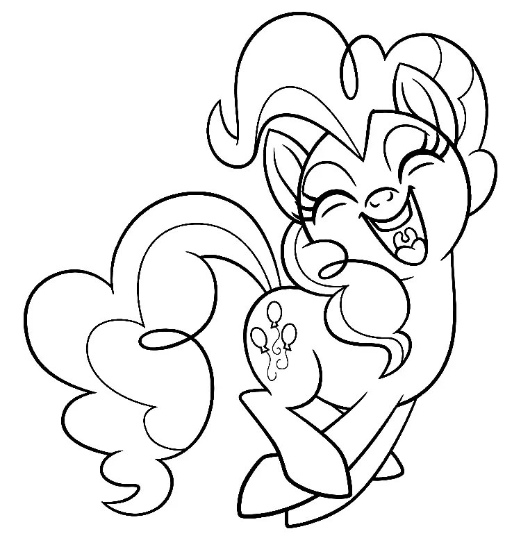 Desenhos de Pinkie Pie Para Colorir 82