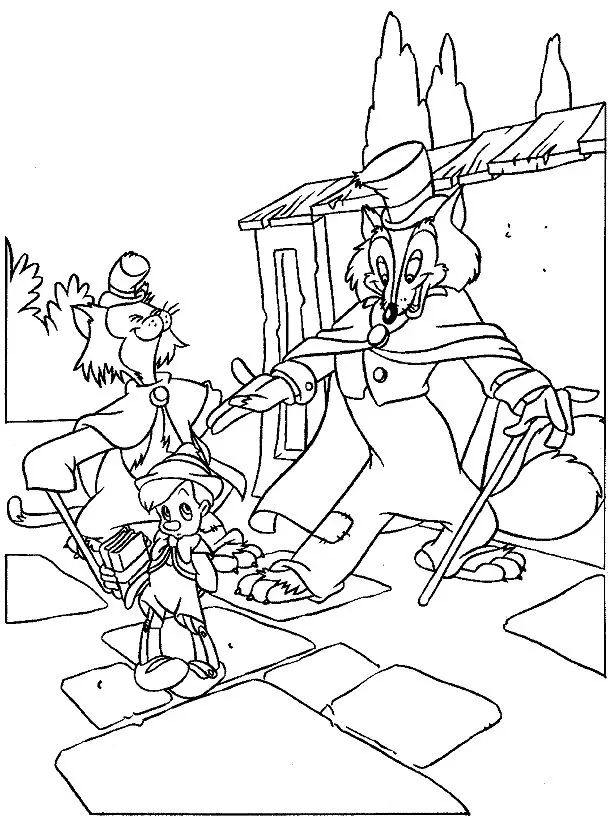 Desenhos de Pinocchio Para Colorir 5