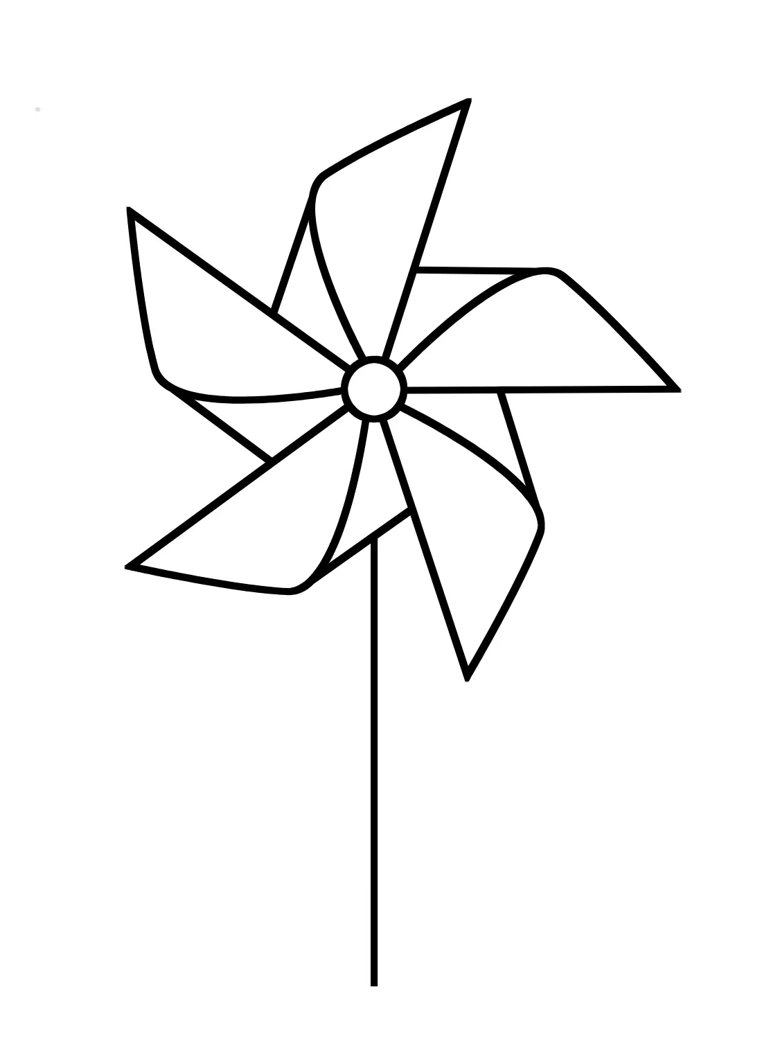 Molinos Para Colorear 15