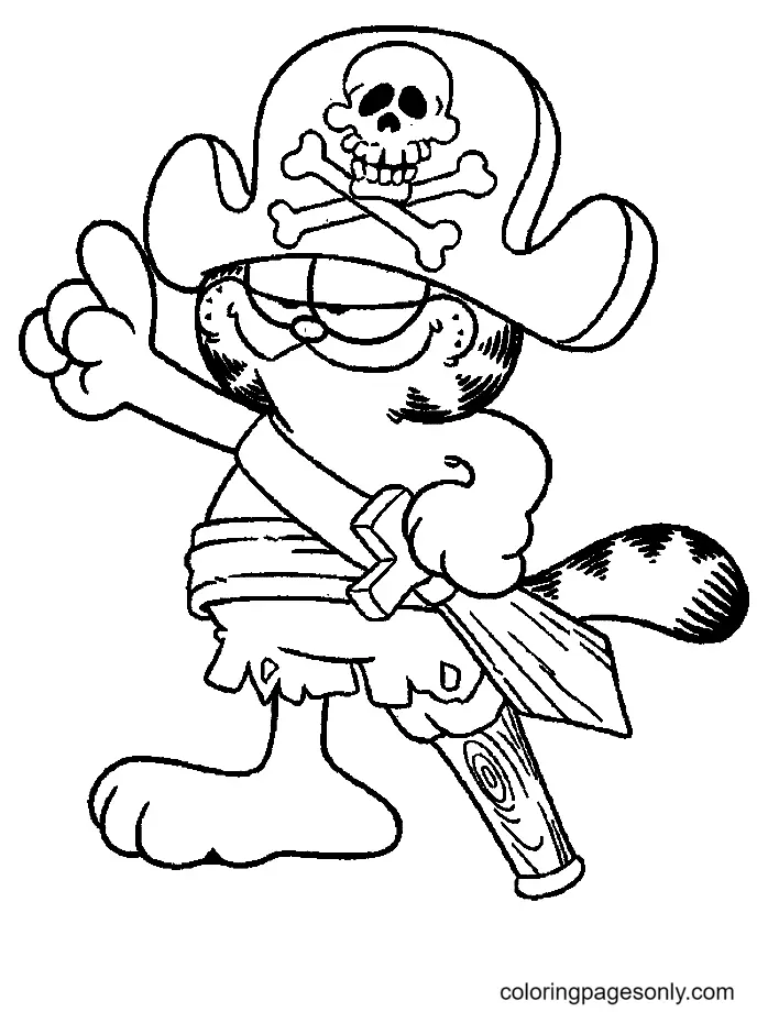 Pirate Coloring Pages 52