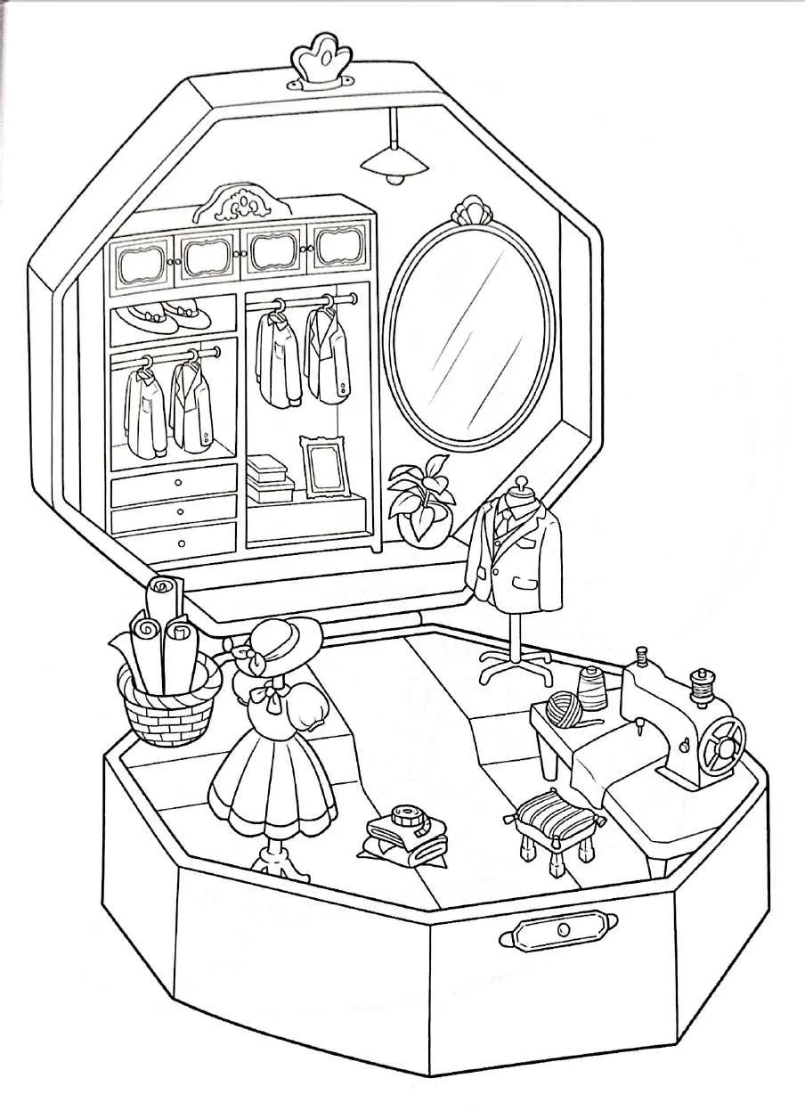 Mundo De Bolso Para Colorir 26