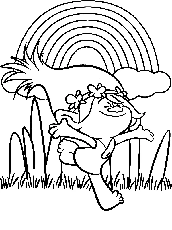 Poppy Coloring Pages 31