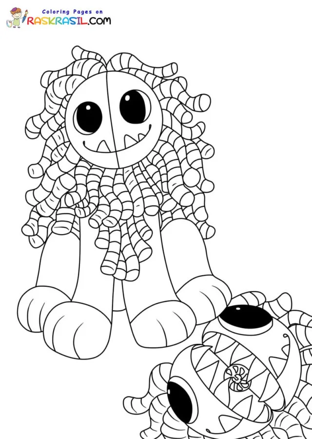 Poppy Playtime 4 Para Colorear 12