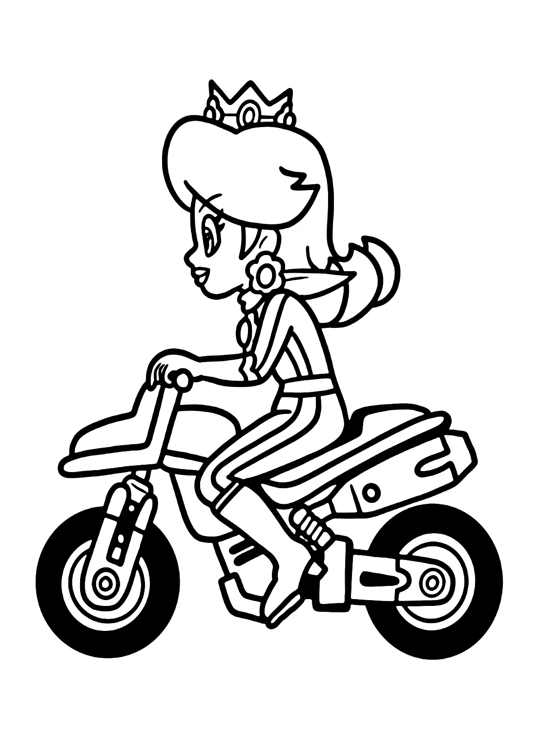 Prinzessin Daisy Ausmalbilder 15