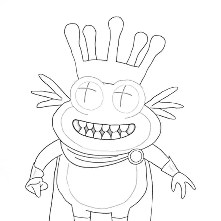 Desenhos de Rick And Morty Para Colorir 31
