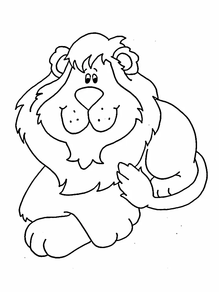 Safari Animals Coloring Pages 4