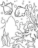 Desenhos de Mares E Oceanos Para Colorir 6